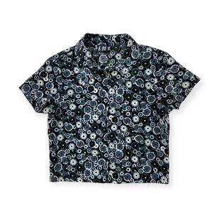 Ripe Clothing Vintage 90's Floral Zip Up Top